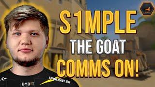 s1mple POV with COMMS | Is he still the goat? | FACEIT (Mirage)