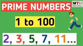 Learn prime numbers between 1 to 100