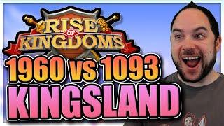 1960 vs 1093 [Kingsland Battles Begin!] kvk stream in Rise of Kingdoms