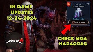 MIR4 - IN GAME UPDATES 12-24-2024 BAT WALA YUNG IBANG EVENTS?