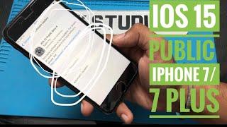 How To Install iOS 15 beta | iPhone 7 / 7 Plus First-c update || RK Studio’s || ASMR