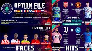 PES 2021: OPTION FILE EDITEMOS PES V2 GENERAL | TUTORIAL PS4