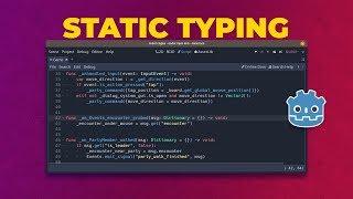 Overview of Static Typing with GDScript in Godot 3.1(tutorial)