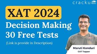 Free XAT Decision Making Tests | XAT DM | XAT 2024 Decision Making Sets