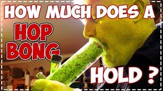 How much hops do HOP BONGS hold? Let me pack one for you! Questions Answered..