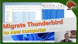 Move Thunderbird profile to new computer