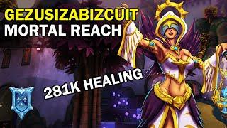 281K Healing GezusizaBizcuit Seris Paladins Competitive (Diamond) MORTAL REACH