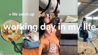 so.. vlogs are back - realistic working day in my life + catch up 🪭‍🪩