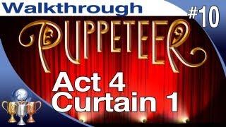 Puppeteer Walkthrough - Act 4 Curtain 1 (High Noon) PS3 Gameplay Playthrough