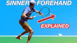 Jannik Sinner’s Next Gen Slingshot Forehand Explained