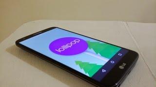 Android lollipop 5.0.1 on LG G2 review (CM 12)