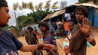 Weekly Village Market of Africa | African Girl Attacked me