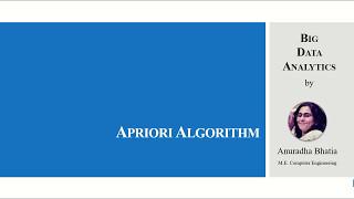 Apriori Algorithm