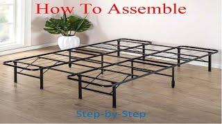 How to assemble  Spa Sensations by ZINUS 14 "  Smart Base Adjustable Mattress Foundation, Twin-Full