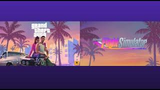 GTA 6 Trailer vs. GTA 6 Trailer in Microsoft Flight Simulator 2020 (4K)