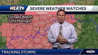 LIVE: Tornado warnings issued