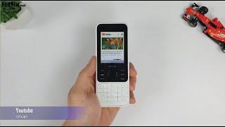 Nokia 6300 4G 2020 test full Application Youtube, Facebook, Messenger, Recorder, Assitant, Maps