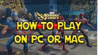 How To Play Marvel Strike Force On PC And Mac