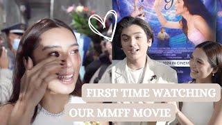 FIRST TIME WATCHING OUR MMFF MOVIE | Francine Diaz