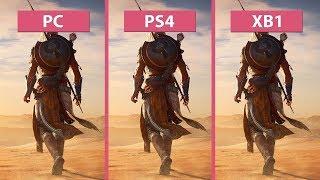 Assassins' Creed Origins – PC vs. PS4 vs. Xbox One Graphics Comparison