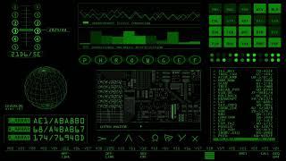 4K Green Hacker Screen 2 : Matrix-Inspired Cyber Ambienc : Emerald Cipher : A Cyber Odyssey