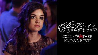 Pretty Little Liars - Aria Tells Byron Shes Not His Little Girl Anymore - "Father Knows Best" (2x22)