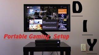 Portable gaming setup DIY