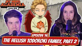 HAWKS ORIGIN! | My Hero Academia Season 6 Wife Reaction | Ep 6x16, "Hellish Todoroki Family, Part 2"