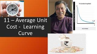 11 – Calculating Average Unit Cost with Learning Curve – MadhavanSV