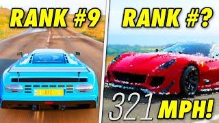 Top 10 FASTEST Cars In Forza Horizon 4 In 2020!