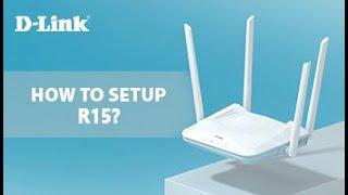 D-Link, R15 - Eagle Pro AI AX1500 Smart Router Setup Video