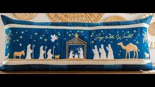 Kimberbell Nativity Bench Pillow Part 4 November 6, 2024