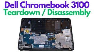 Dell Chromebook 3100 - Teardown / Disassembly Tutorial