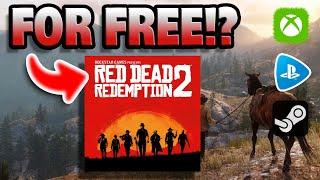 How to get Red Dead Redemption 2 for Free on PC, Xbox, PS!  RDR2 Free Download Code 2024 