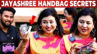 Jayashree-யிடம் இருந்த அதிசிய வளையல் Shock ஆன Vj Ashiq | Hand Bag Secrets Revealed