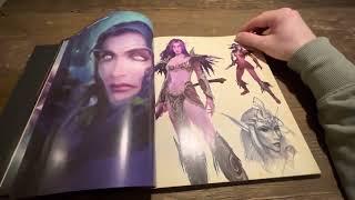 ASMR - WORLD OF WARCRAFT COLLECTORS EDITION ART BOOK 