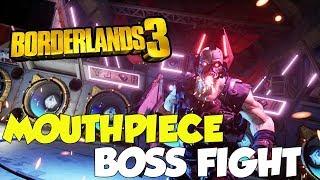 Borderlands 3 Mouthpiece Boss Fight (Solo)