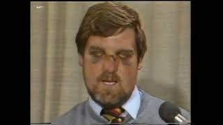 Mike Gatting nose broken by Malcolm Marshall 1986