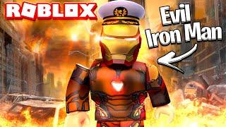 Becoming DARK IRON MAN in IRON MAN SIMULATOR 2 in ROBLOX