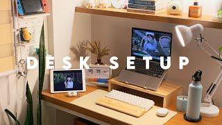 wfh desk makeover 🪴 shopee/lazada haul + unboxing 