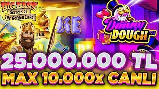 Slot Oyunları  25.000.000 MİLYON TL 10.000X MAX WIN  DONNY DOUGH  BİG BASS BONANZA