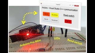 arduino - Visual Studio GUI communication