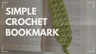  Simple Crochet Bookmark 