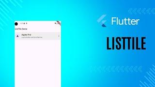 Master the Flutter ListTile widget!