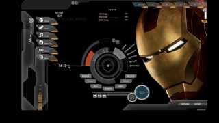 Iron Man Rainmeter Theme Download and Demo Setup