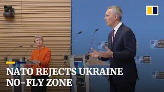 Nato rejects Ukraine’s request for no-fly zone, fearing expanded war