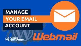 Email Account Management - Overview of your Webmail