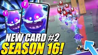 Brand New “Electro Spirit” Revealed!! New Card #2 - Season 16 Update!! Clash Royale Electro Spirit