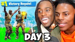 Playing Fortnite Until We Win ft Kai Cenat.. DAY 3