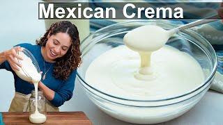 Two Ingredient Homemade Crema Mexicana: No More Store Hunts!